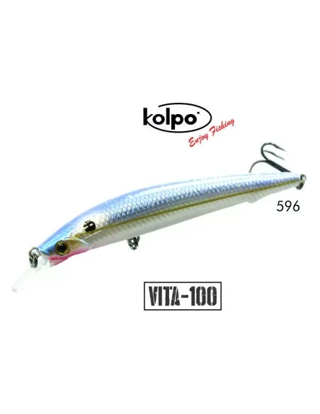 Kit 3 Artificiali Minnow Vita Kolpo 100 mm 11 grammi 