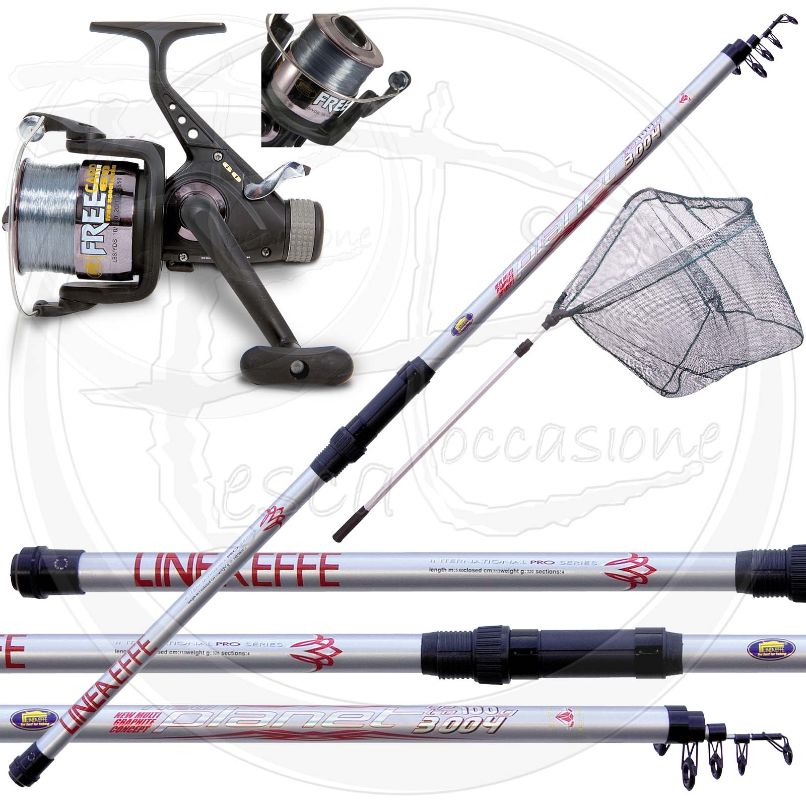 Combo fishing baitrunner