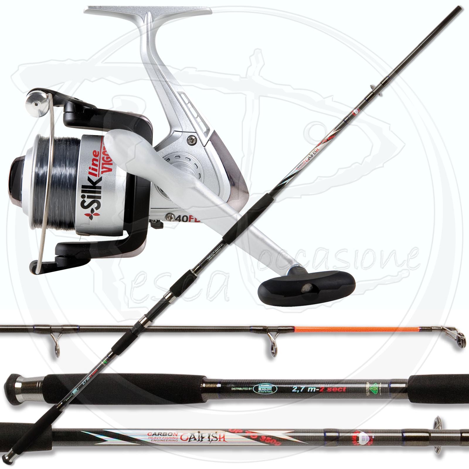 Catfish combo Carbon Silk