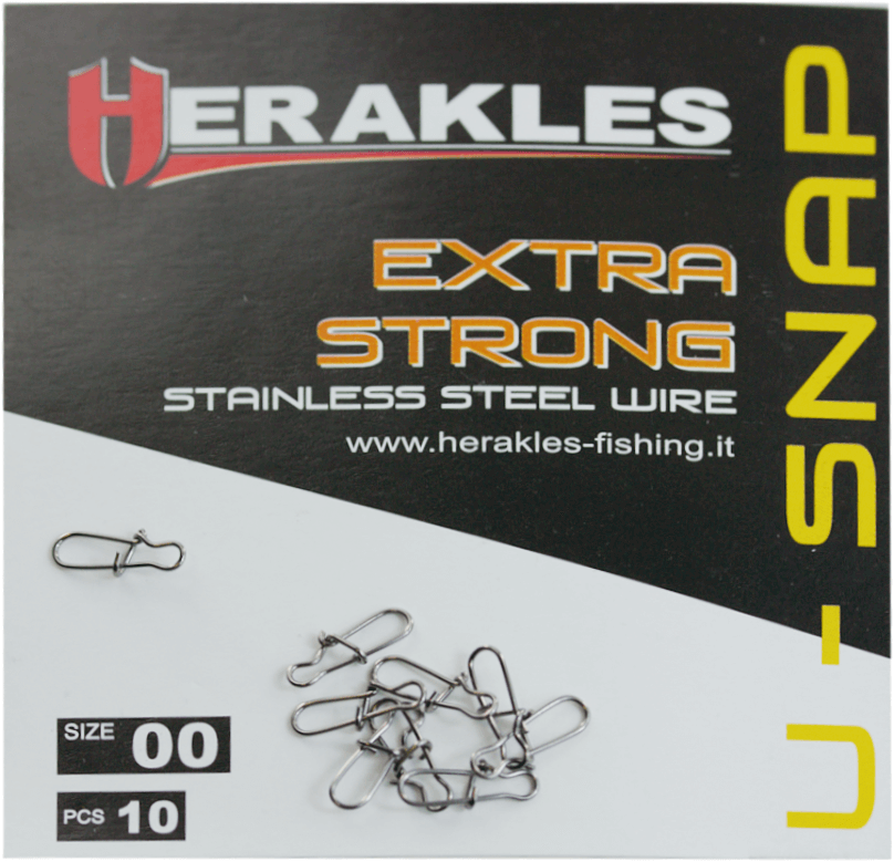 Herakles Carabiner Spinning and Surf Casting Duo Lock Snap Fit 00