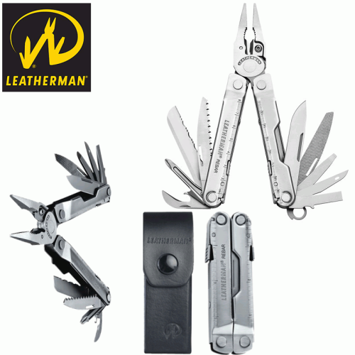 Leatherman Pressionale cuir gaine avec armature pince 17 outils dans un Leatherman