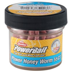 Berkley PowerBait Power Honey Worm Imitation Camola 2,5 cm 25 pcs