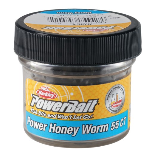 Berkley PowerBait Power Honey Worm Imitation Camola 2,5 cm 25 pcs Vert printemps Berkley