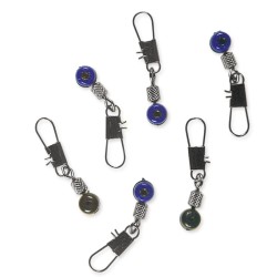 Lineaeffe Ledger Beads Connexion coulissante avec mousqueton 10 pcs