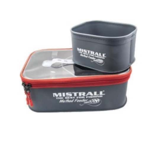 Mistrall Peat Waterproof Hard Bags pour l’équipement de pêche Set 3 pcs Mistrall