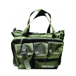 Mistrall Bag Holder Accessoires de pêche SH14 Green Multi Pocket