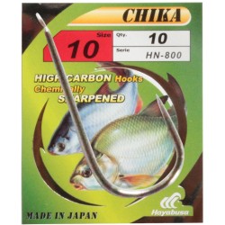 Hayabusa HN-800 Fishing Hooks High Carbon Micro Barb 10 pcs