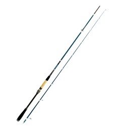 Akami Spinning Blue Fishing Rod Anneaux de filature Fuji 2.40 mt 20 50 gr