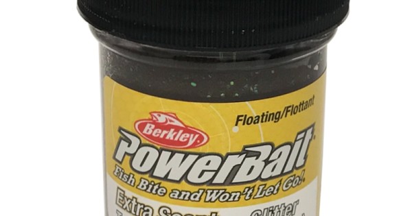 Berkley Powerbait Glitter Trout Bait Extra Scent Pasta Trote Nightcrawler  with Glitter
