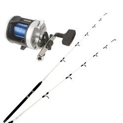 Trolling Combo Sturdy Rod Reel and Line