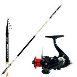 Combo for Trout Fishing in Lake Rod and Reel Kolpo