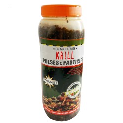 Dynamite Frenzied Feeder Krill Pulses Particules avec Robin Red 2.5 lt