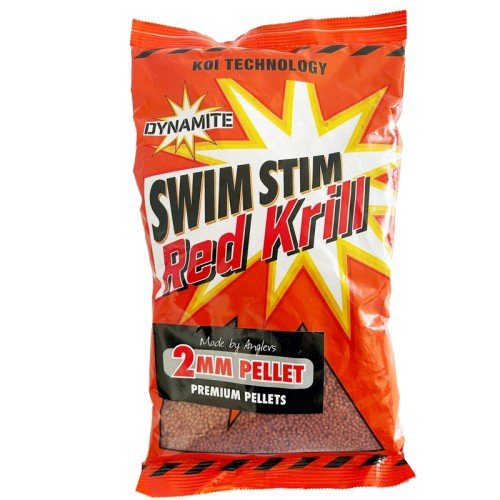 Dynamite Swim Stim Red Krill Pellet 2 mm 900 gr Dynamite