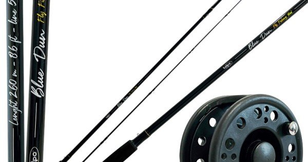 Kolpo Fly Fishing Kit With Rod and Reel