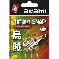 Akami Tataki Snap With Round Bead 6 pz