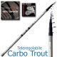 Fishing rod-Carbo trout teleregolabile Lineaeffe