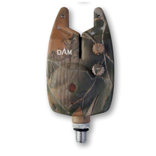 Alarme de morsure DAM Blaster Camo VT, alarme lumineuse/acoustique pour pêche à la carpe Dam - Pescaloccasione
