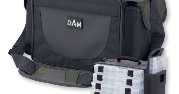 Dam Intenze Tackle Bag Bag with 7 Rigid Boxes
