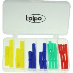 Floating Box Sizes with 40 PCs safe knot Kolpo