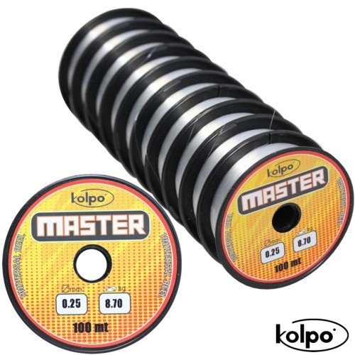 Pêche lignes 100 mt bobines connecté Master Kolpo Kolpo