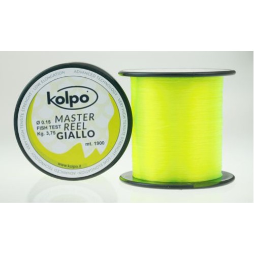 Kolpo fishing Master Reel 1900 mt Yellow Kolpo