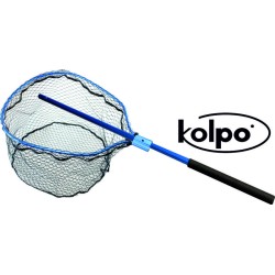 Epuisette de pêche en caoutchouc Top Evo grande maille Kolpo