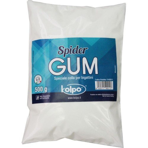 Adhesive glue for live bait Maggots 500 gr Spider Gum Kolpo