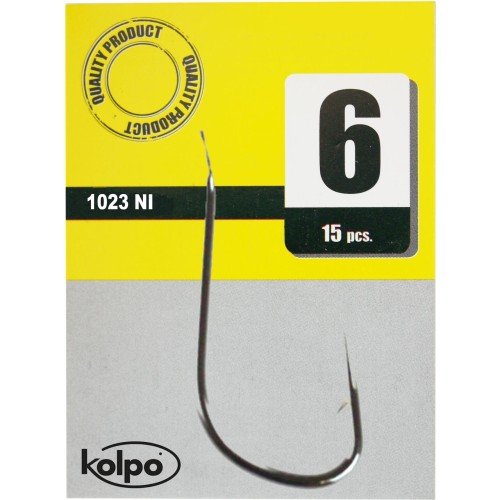 Crochets de poisson Kolpo 1023 ni fil rond Kolpo