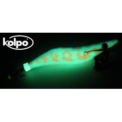 Kolpo Squid squid jigs Glow 1