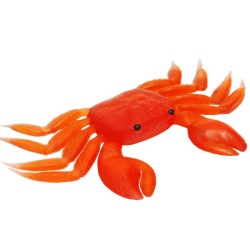 Kolpo Crab Red Orange Rubber Crab 5 cm