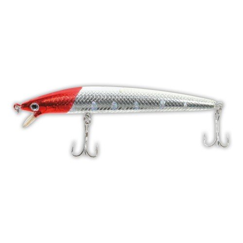 Lineaeffe Crystal Minnow Artificial Spinning Train Coastal Red Head Lineaeffe