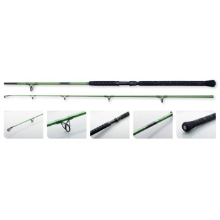 MADCAT Green Heavy Duty Catfish Rods 2 Sections 200-400 gr
