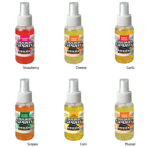 Madix Spray Arômes Concentrés pour Appâts et Amorces 50 ml Madix