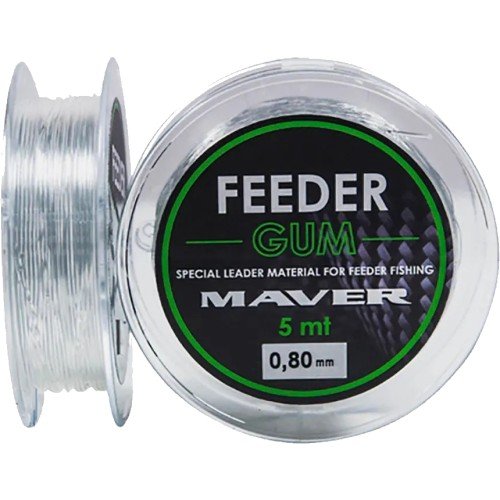 Maver Feeder Gum Fil élastique pour la pêche au feeder 5 mt Maver - Pescaloccasione