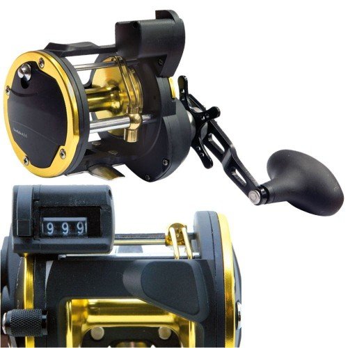 Trolling reel with counter Lineaeffe