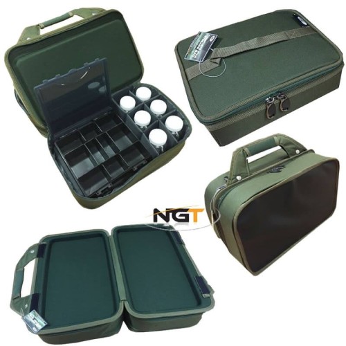NGT pliant Carp système et affaire Bosra accessoire rangement avec Table d’appoint NGT