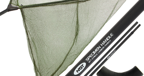 Carbon Carp landing net two sections Ngt