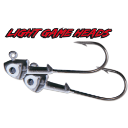 Nomura Light Game Fishing Silicone Heads With Jig Heads