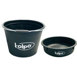 Kolpo Bucket 25 lt with bowl