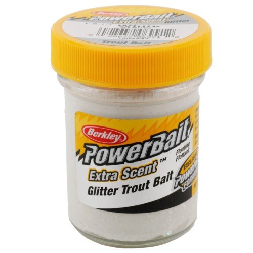Berkley Powerbait Glitter Trout Bait White Trout Batter for Trout Berkley
