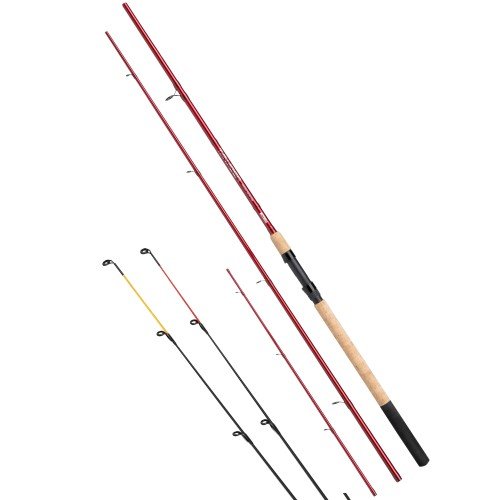 Mitchell Tanager Red Fishing Rod Carbon Feeder 3 Sections Mitchell