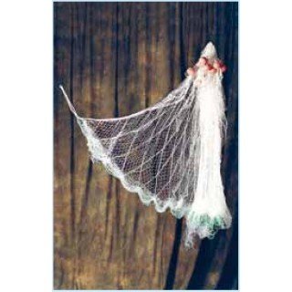 Professional become entangled fishing net