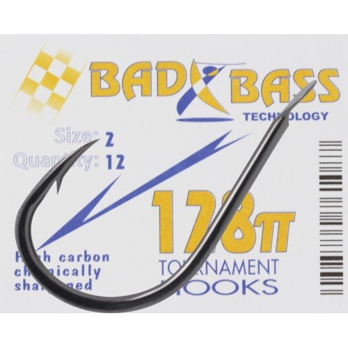 Crochets de poisson Bad Bass 128 TT tournoi Surf Casting Bad Bass