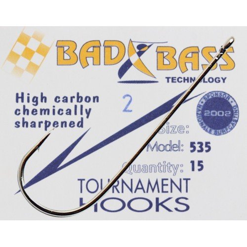 535 Bad Bass Tournament fishing hooks Aberdeen Bad Bass