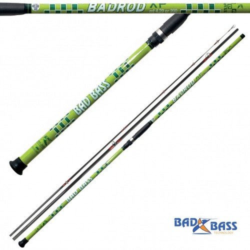 Fishing rod 3 Piece Bad Bass Badrod XP 4.20 mt 200 gr Bad Bass