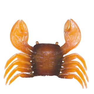 Realistic Rubber Crabs Attractants Orange