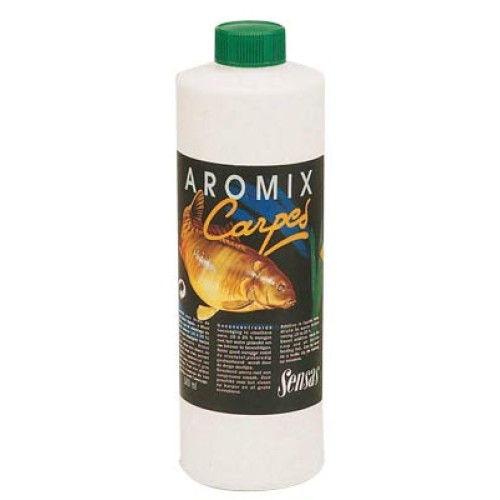 Liquide additif 500 ml homme Aromix Sensas Carp Sensas