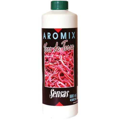 Aromix Vers De Terre Sensas additif homme liquide 500 ml Sensas