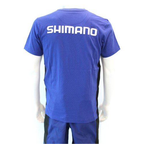 Shimano T shirt bleu Shimano