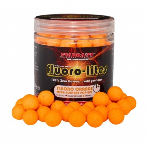 Fluorolite Pop-Up Starbaits Orange Starbaits